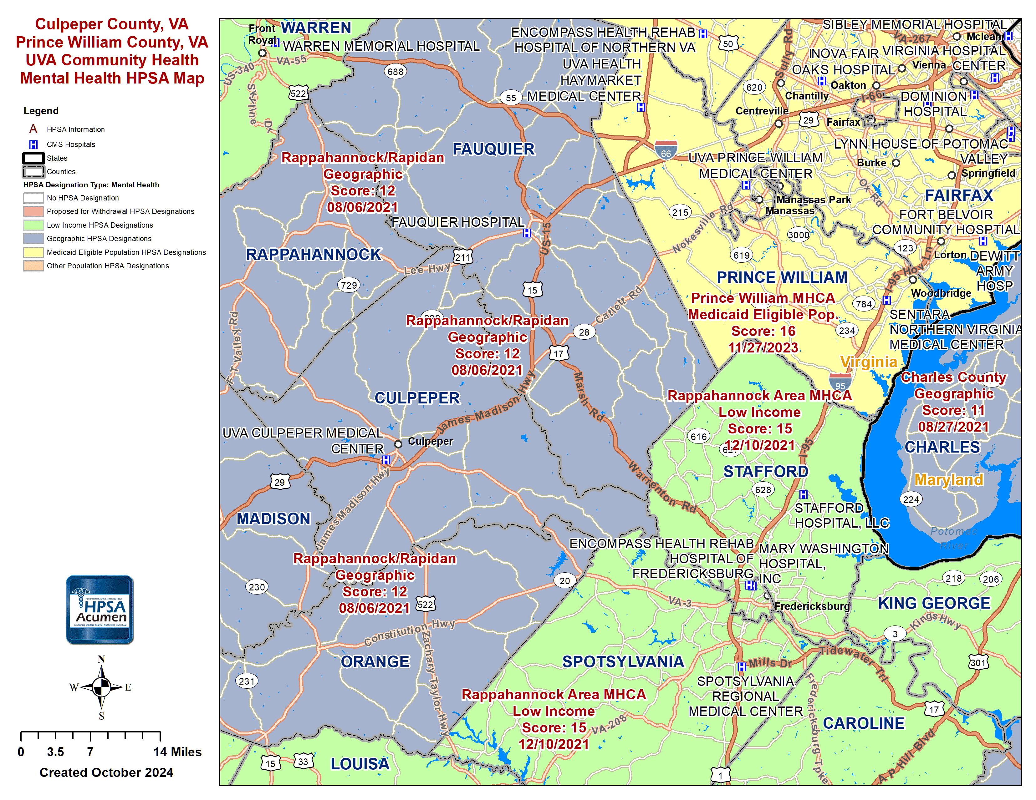 UVA MH Map