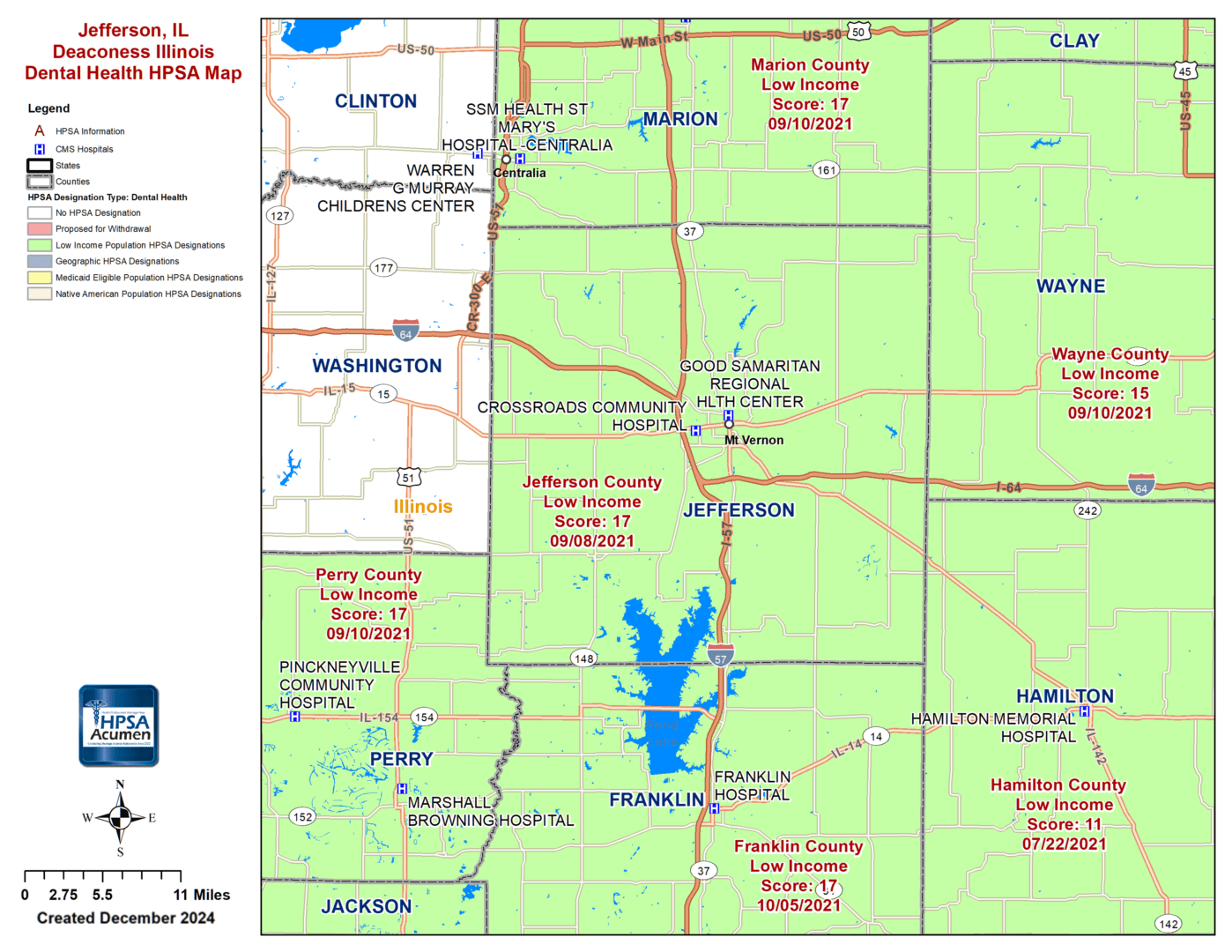 DH Jefferson Map