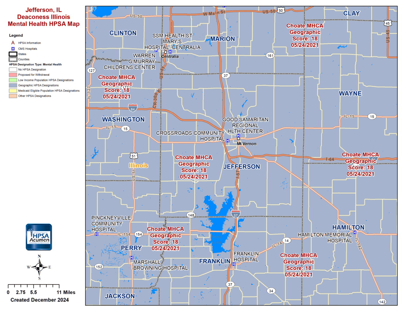 MH Jefferson Map