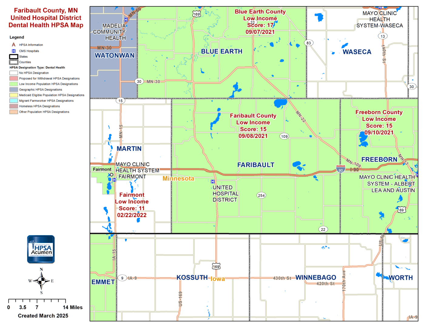Dental Health Map Dental Health Map