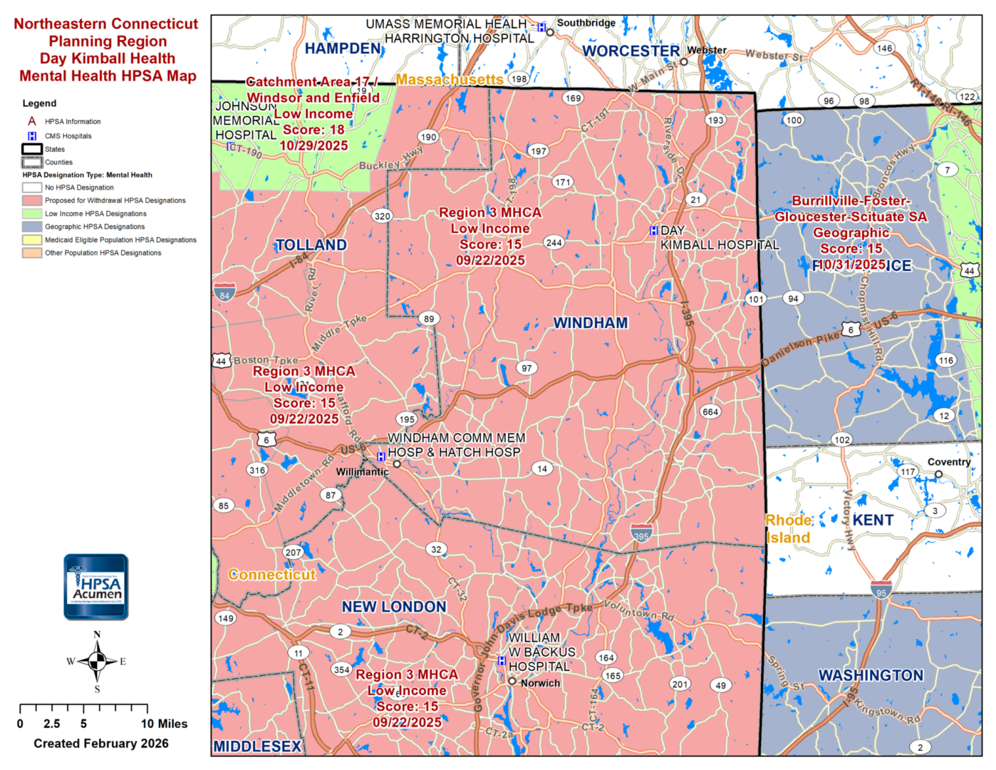 Windham, CT MH HPSA Map (PNG)